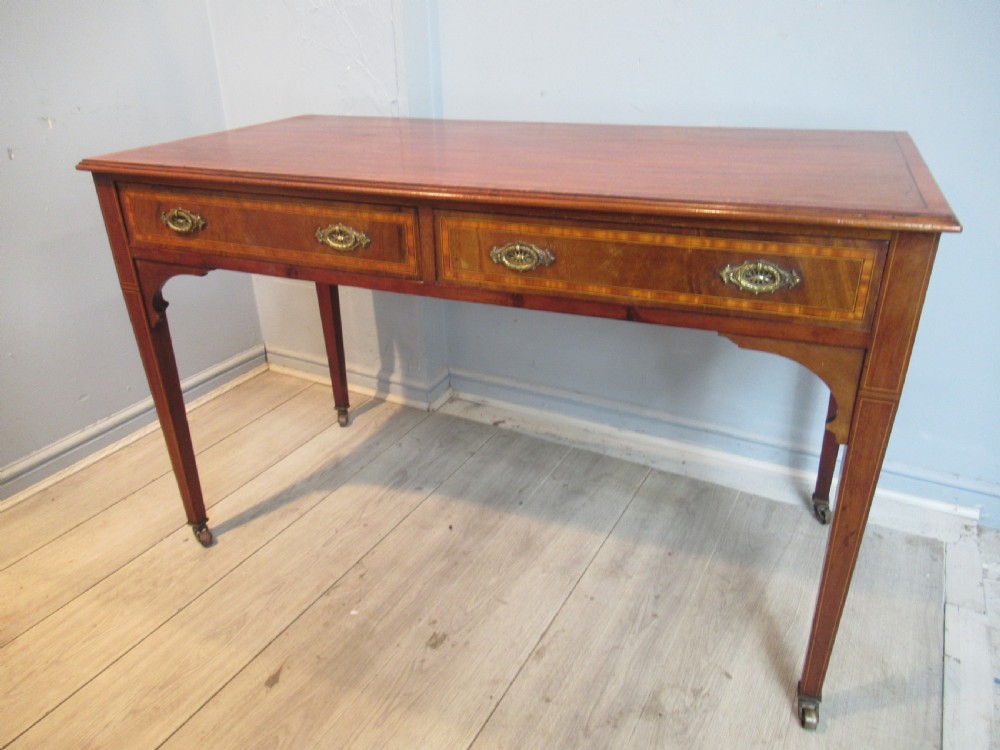 Edwardian period mahogany  desk