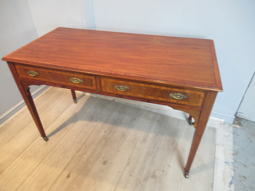 Edwardian period mahogany  desk View II