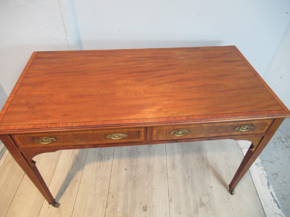 Edwardian period mahogany  desk View III