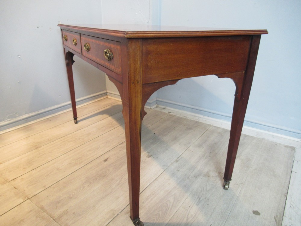 Edwardian period mahogany  desk View V