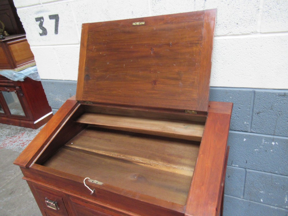 Walnut bank of drawers  View IV