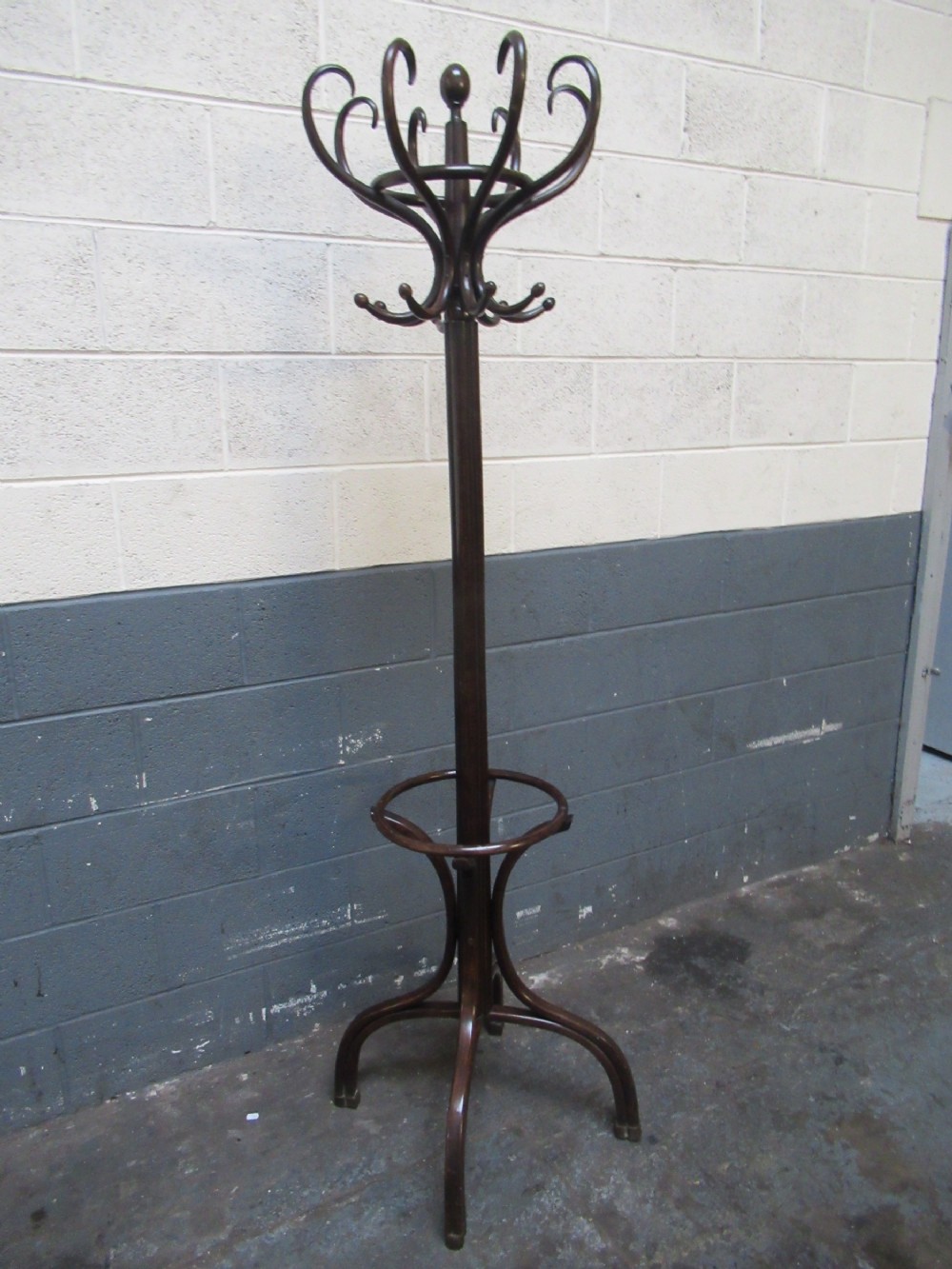 Bent wood  hat and coat stand
