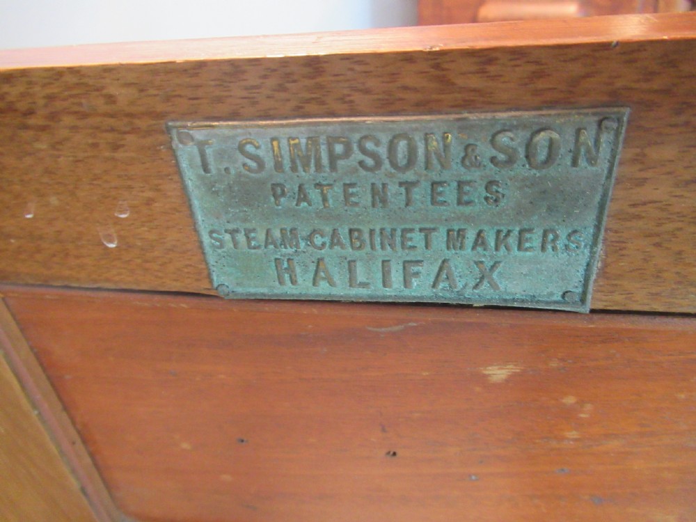 Mahogany and Ash wood bed side cabinet View VIII