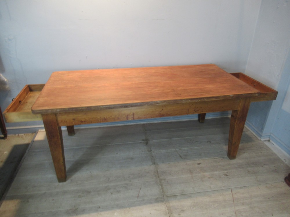 antique pine dining table