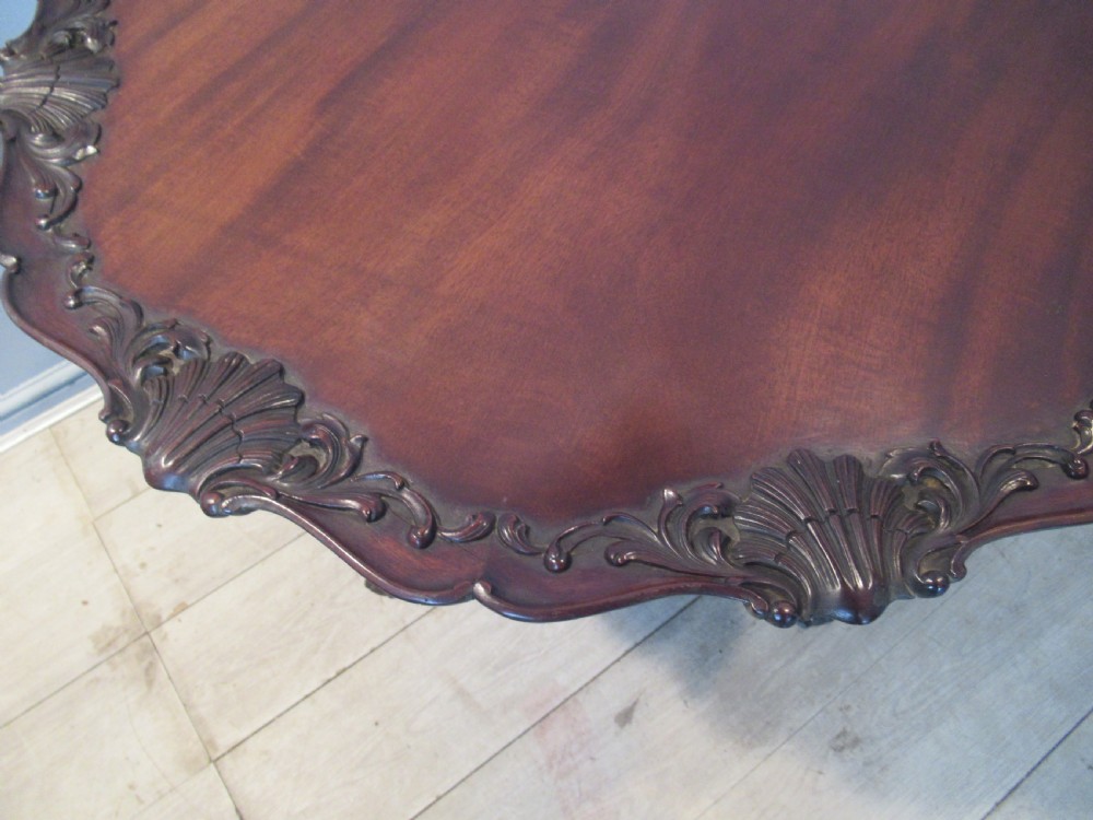 Good Georgian  style mahogany tilt top table View III