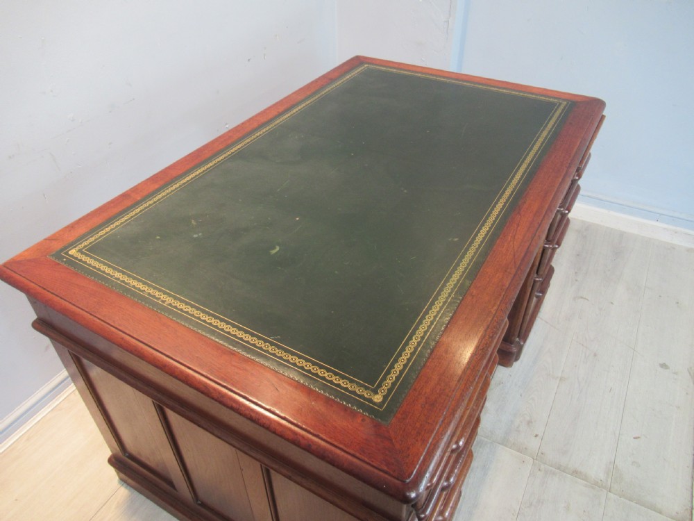 American made walnut desk View IV