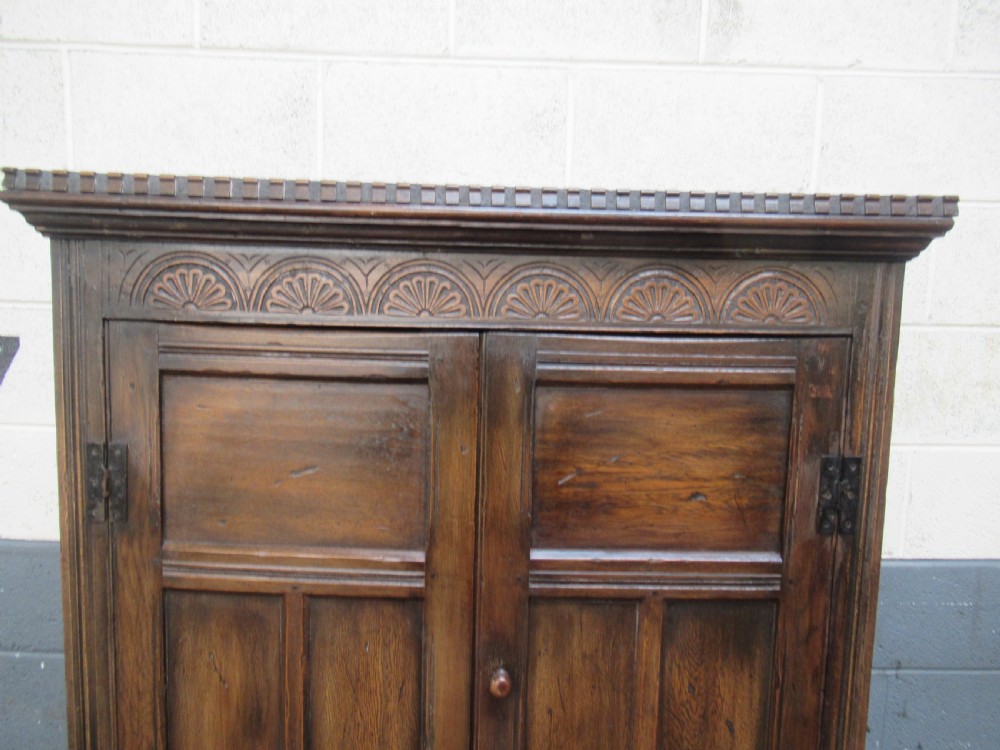 Oak two door wardrobe  in the antique style View IV
