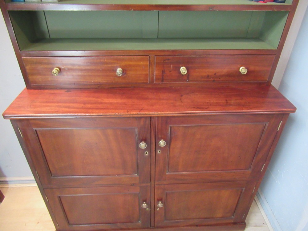 Victorian mahogany  cupboard bookcase View VI