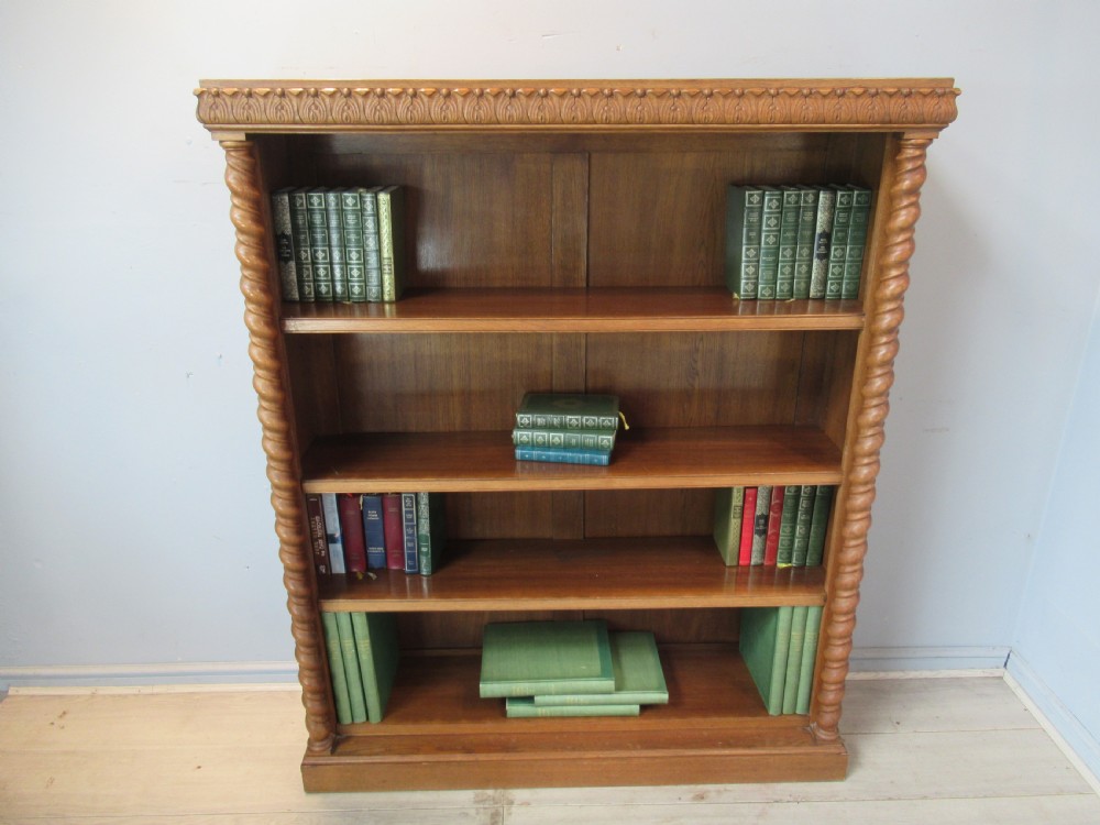 Light Oak open bookcase View VIII