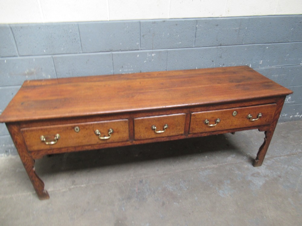 Antique  Georgian  oak dresser View XI