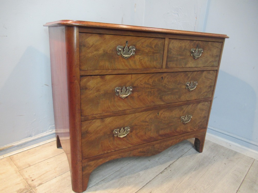 Victorian mahogany  chest of drawers View II