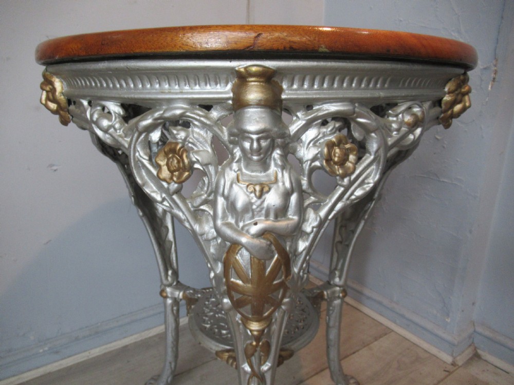 Britannia cast iron pub table View V
