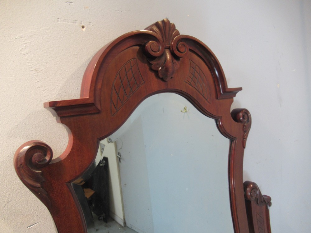 Edwardian period mahogany dressing table  View IV