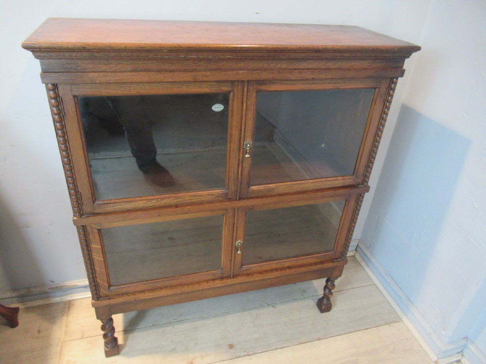 Oak stacker type bookcase by Simpoles ,  chapter View VII