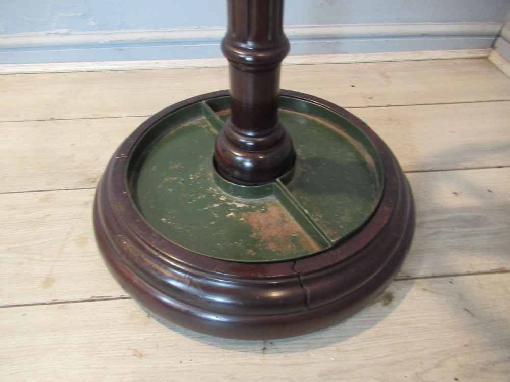 Mahogany  hat and coat stand View III