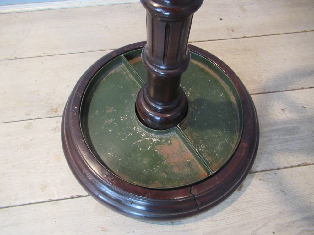 Mahogany  hat and coat stand View IV