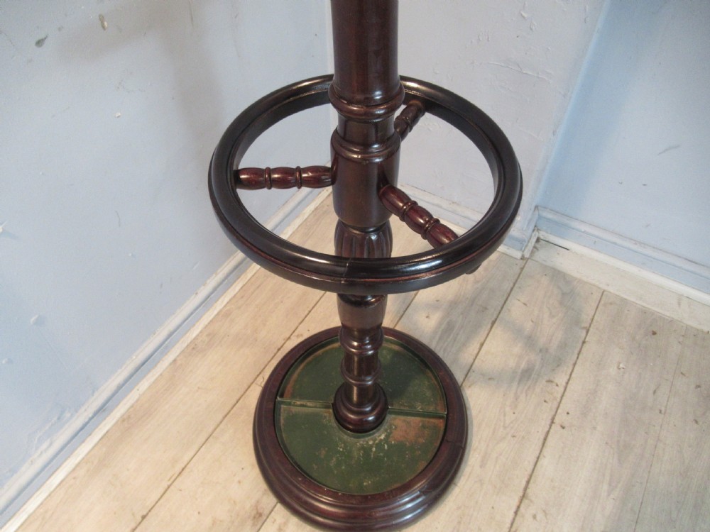 Mahogany  hat and coat stand View VI