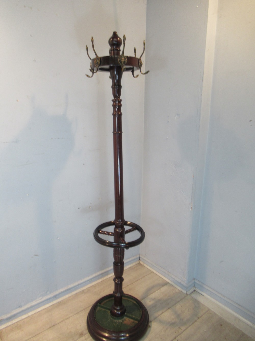 Mahogany  hat and coat stand