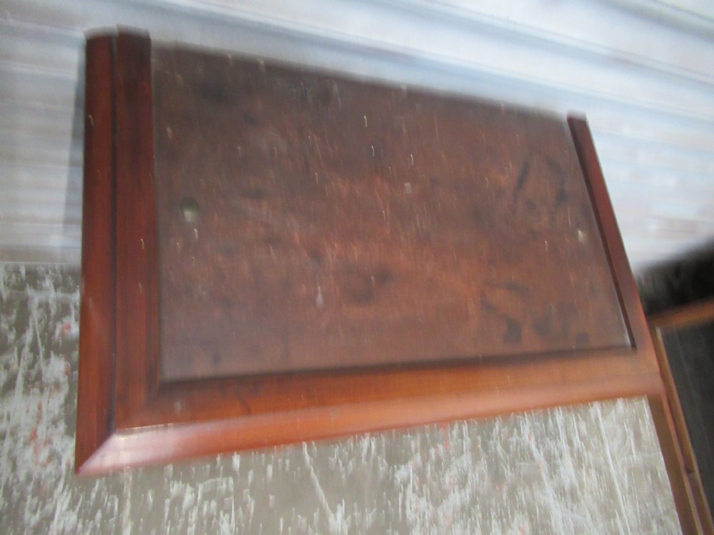 Small Victorian mahogany  shop show case display View V