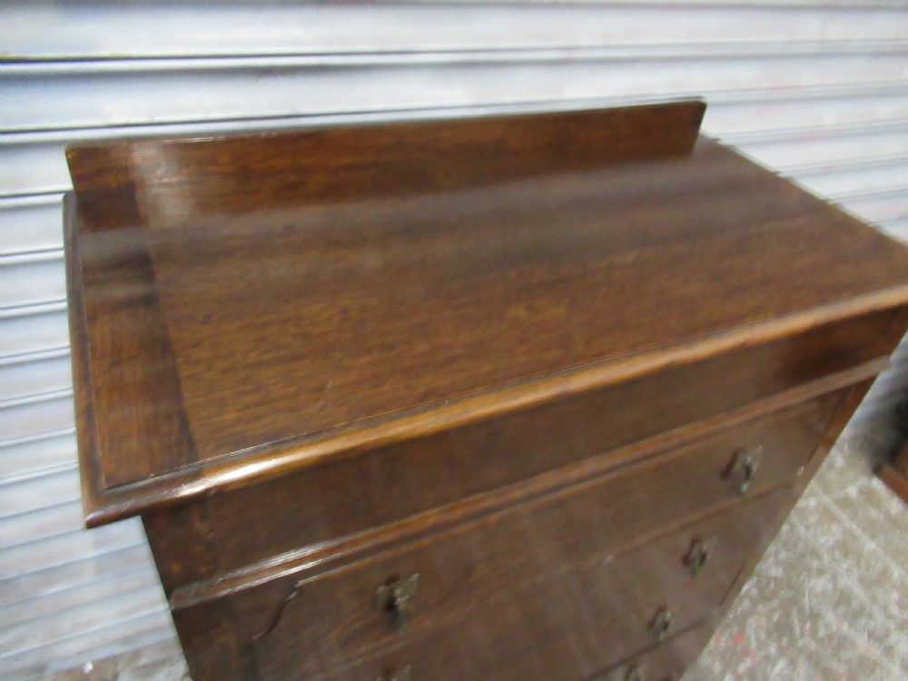 1920s oak fitted lift lid dressing chest View VIII