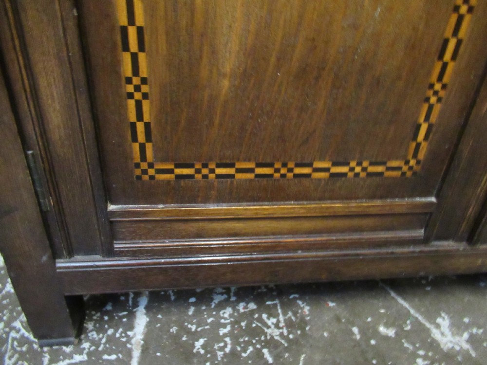 1920S  Oak two door wardrobe  View VIII