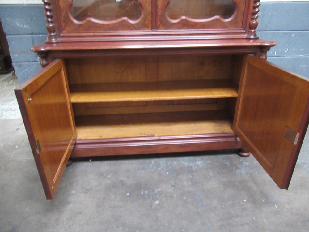 19th century mahogany bookcase View X