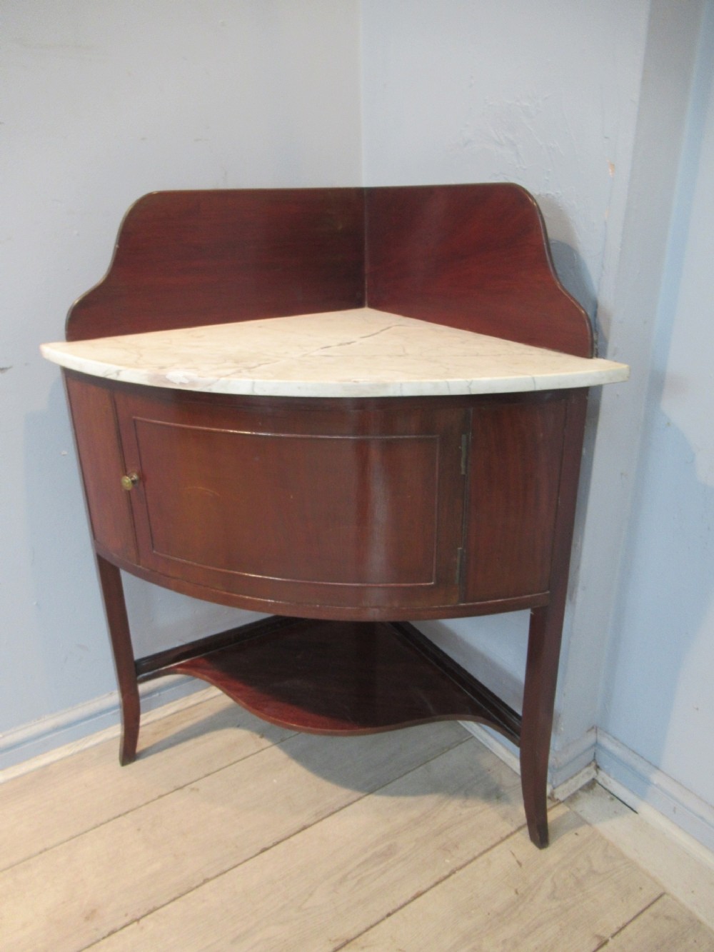 Victorian  mahogany   corner wash stand