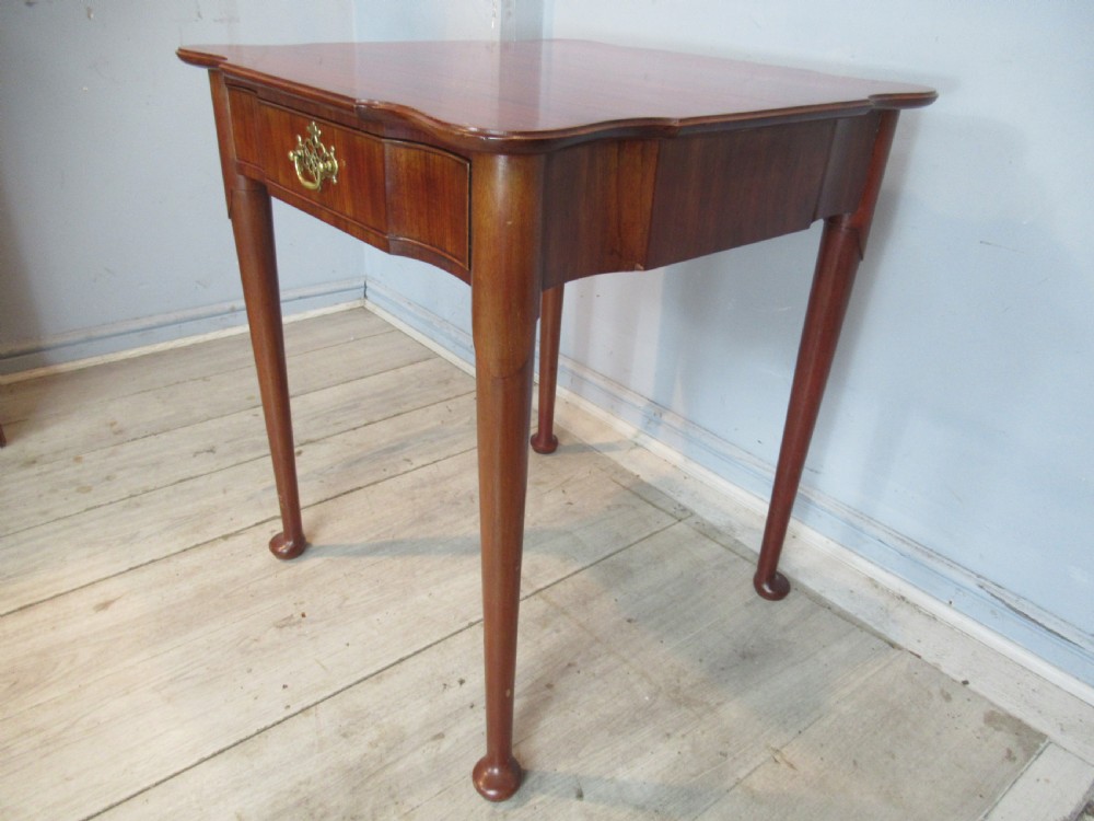 Georgian style mahogany side table  View III