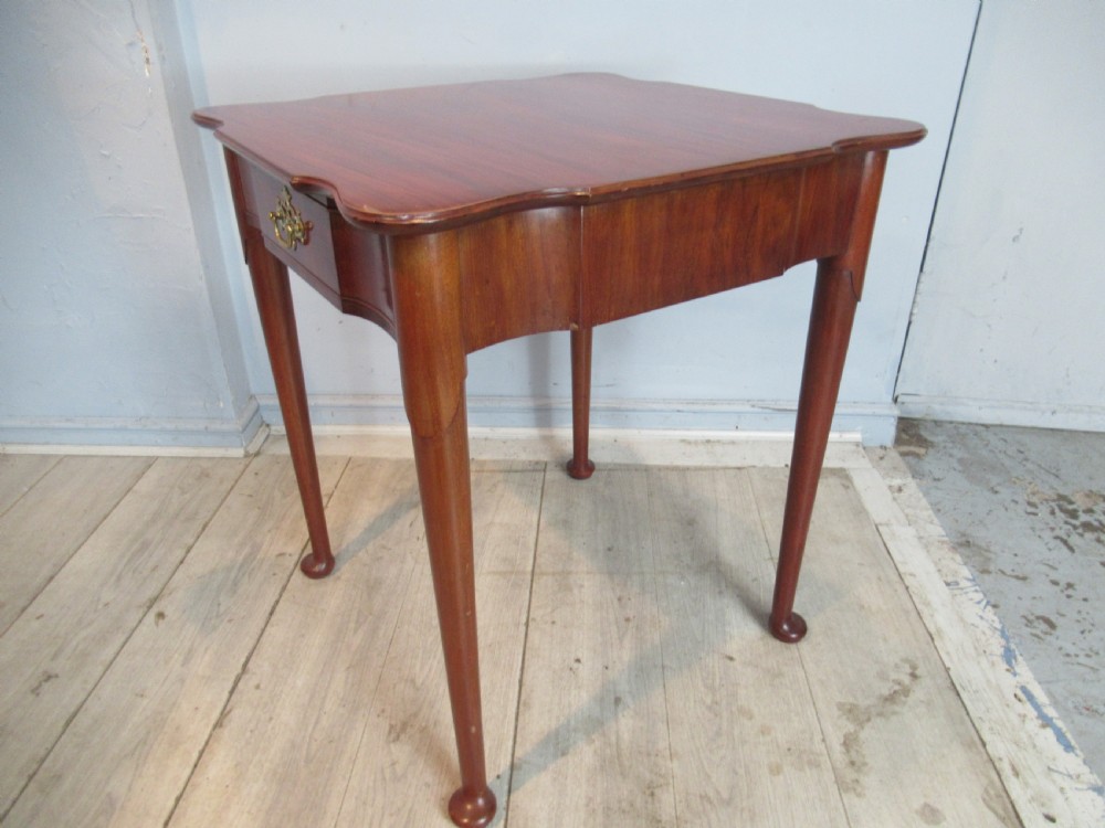 Georgian style mahogany side table  View VII