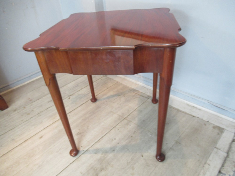 Georgian style mahogany side table  View VIII