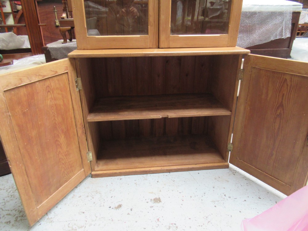 Victorian rustic pine  kitchen cupboard View V
