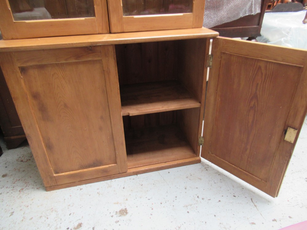 Victorian rustic pine  kitchen cupboard View VI