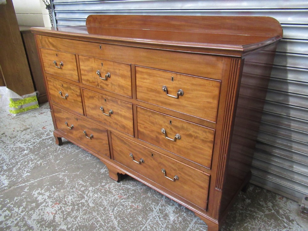 Georgian  mahogany Mule chest  View XII