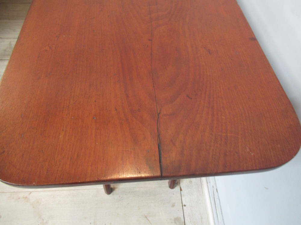 Victorian  mahogany  folding  travel coaching table View V