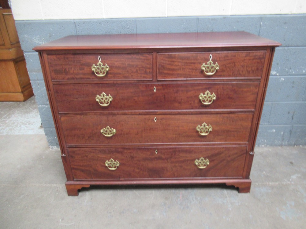 Large  mahogany  chest of drawers