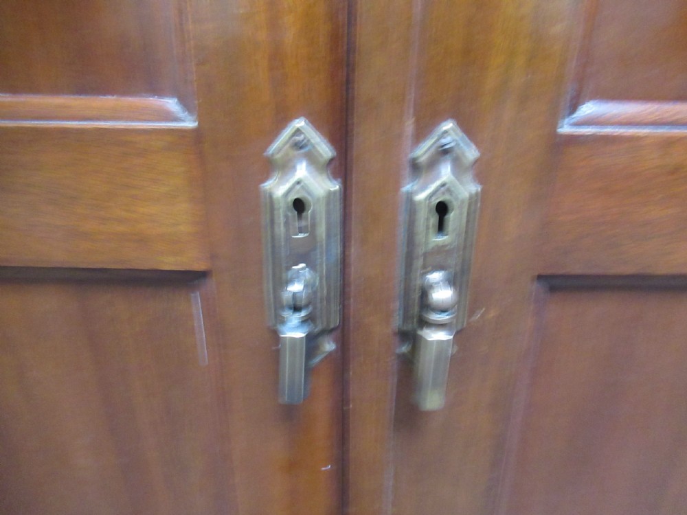 Mahogany single size fitted  wardrobe View IX