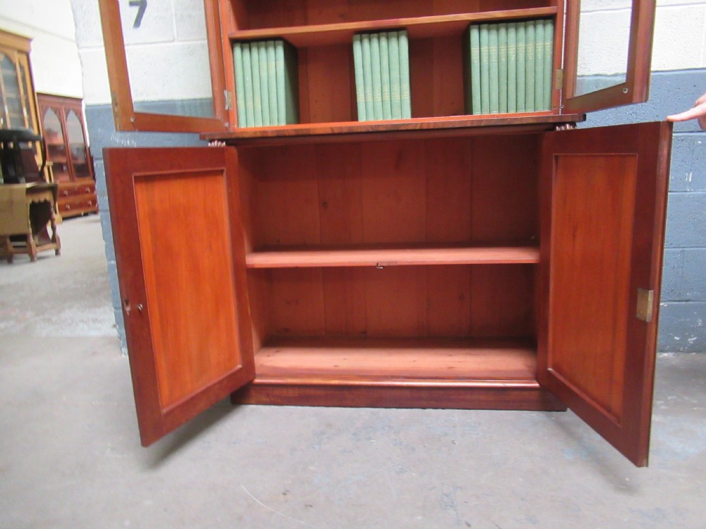 Victorian period mahogany bookcase View III