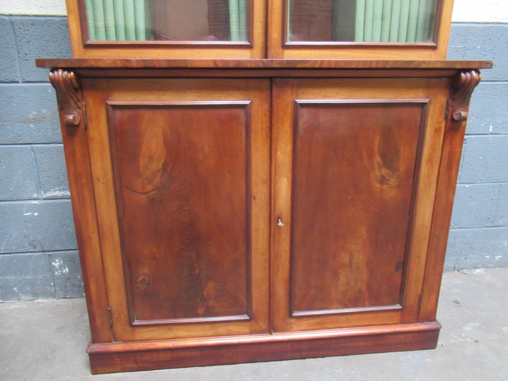 Victorian period mahogany bookcase View IV