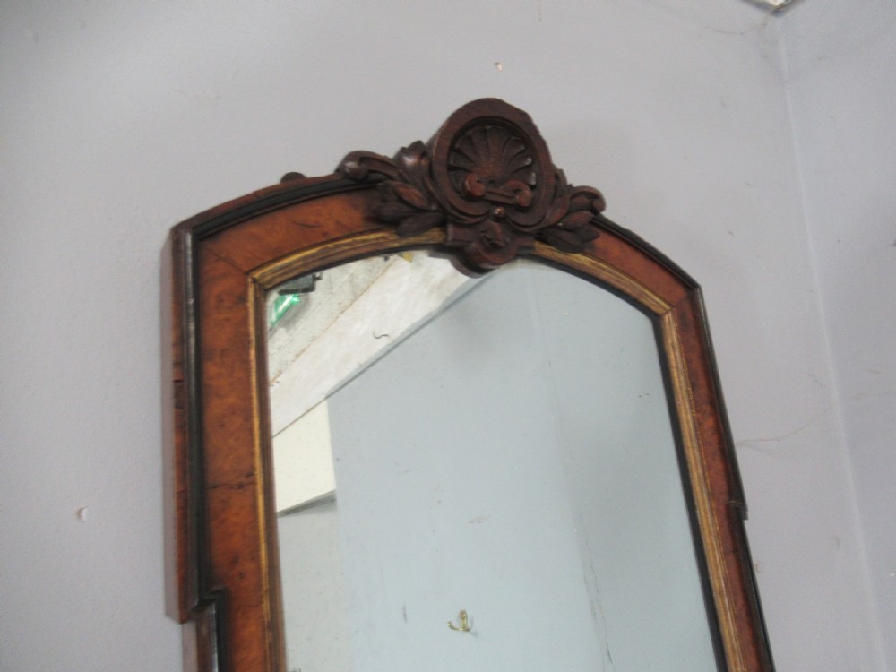 Victorian  tall slim size wall or floor mirror View III