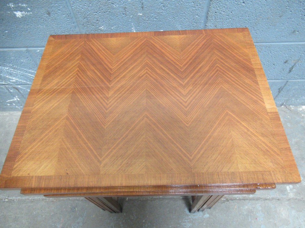 Art Deco   nest  of three occasional  tables View VI