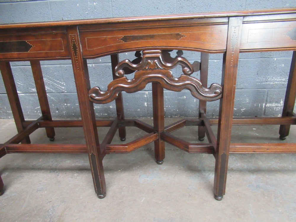 Long  decorated side or centre table  View VI