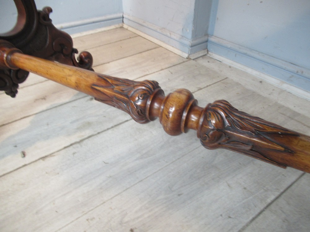 19th century burr walnut  side table  View XI