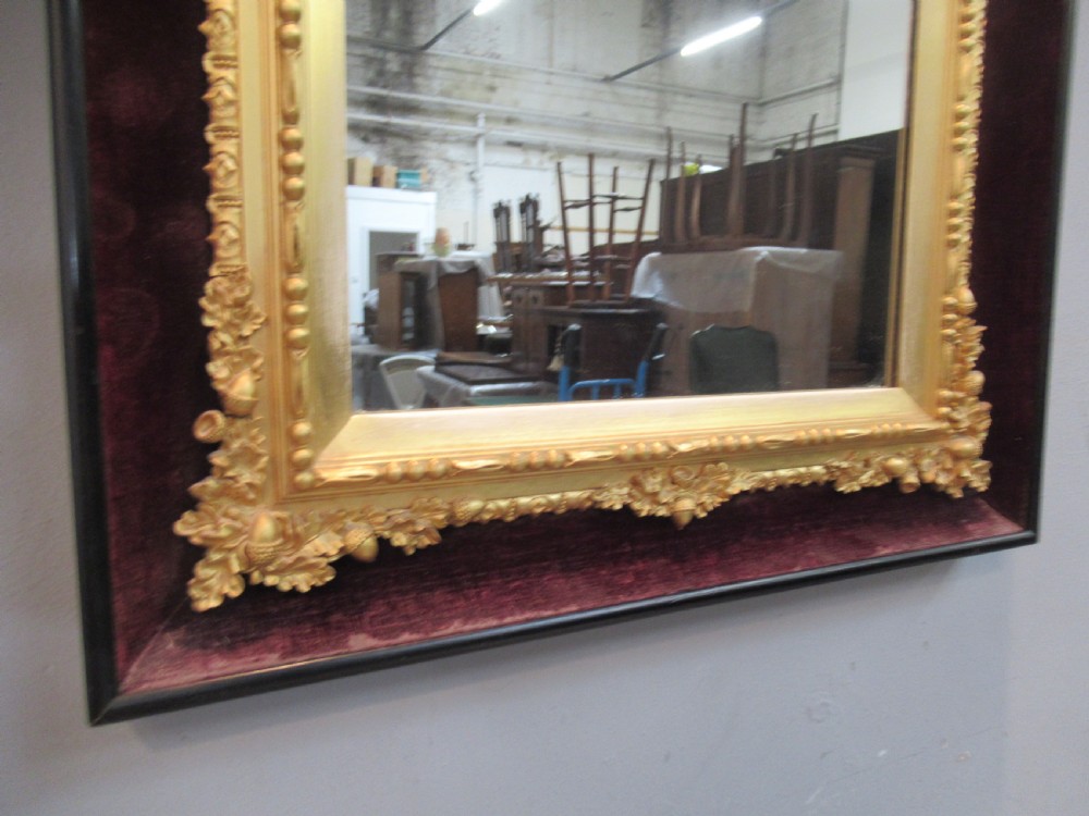 Late Victorian  gilt wall mirror  View III