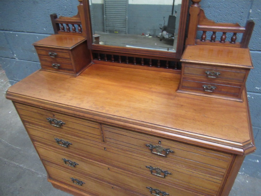 Late victorian  mahogany dressing table  View VIII