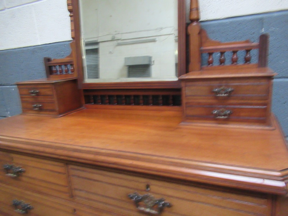 Late victorian  mahogany dressing table  View IX