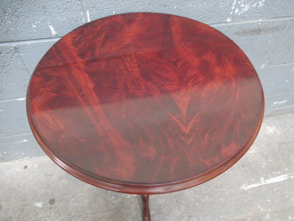 Mahogany wine or lamp table  View III