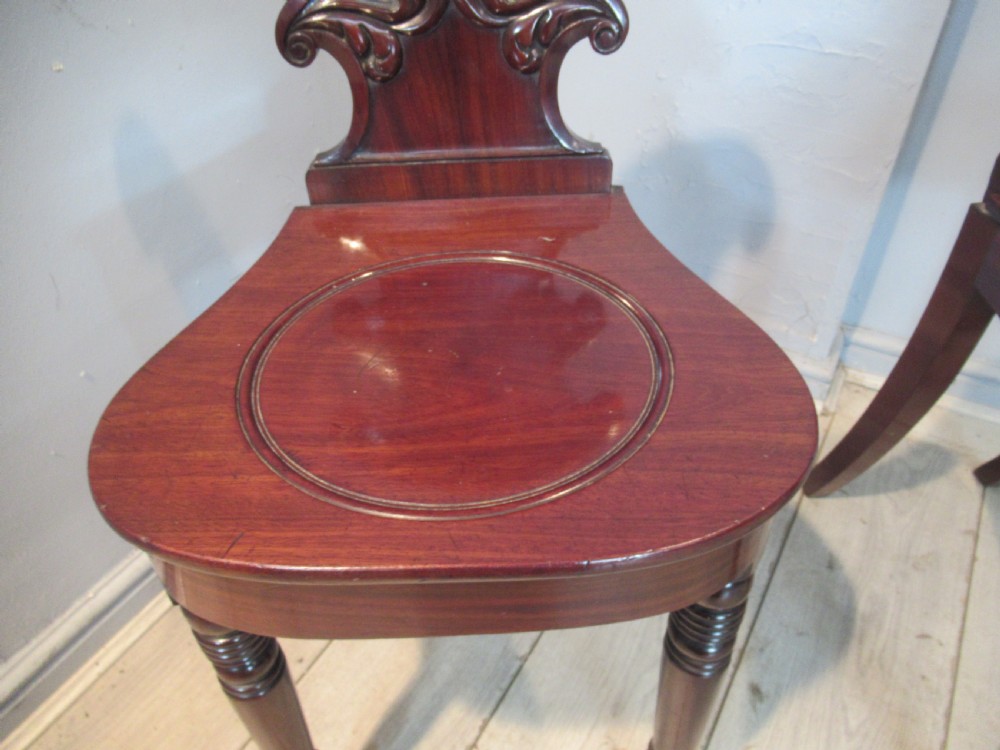 Pair of Regency period  side chairs View VI