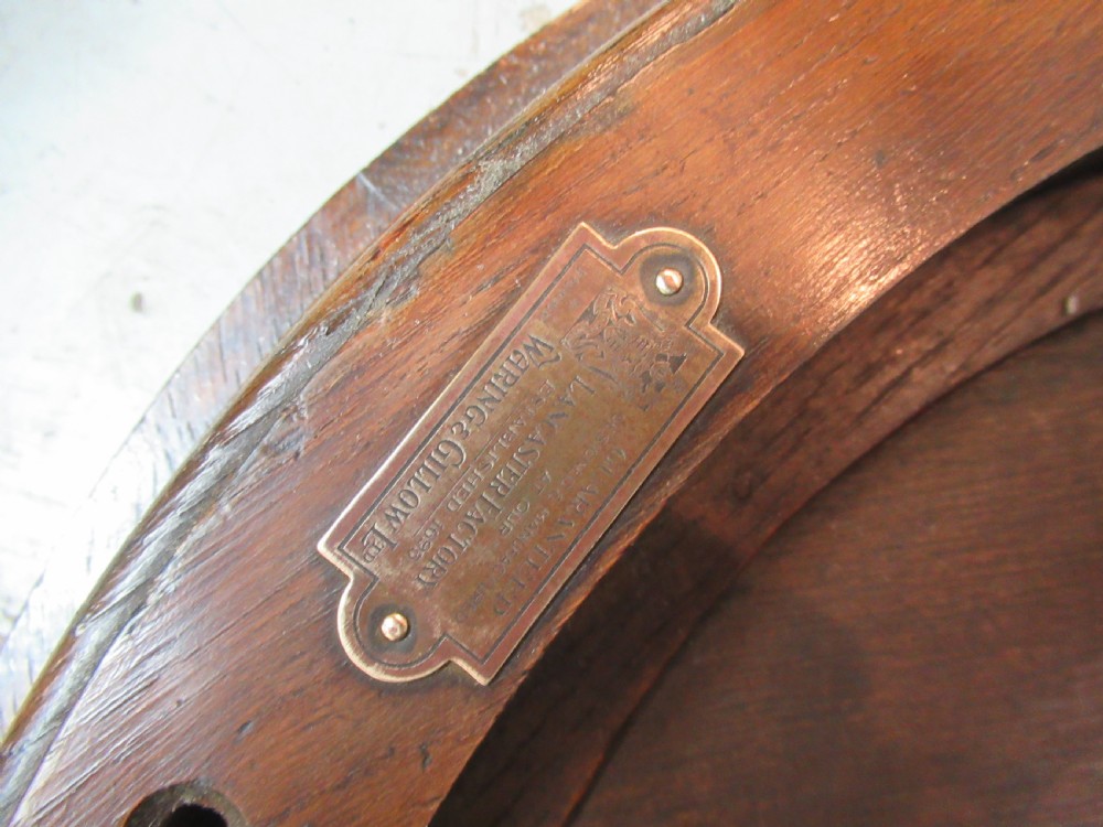 Small  oak  side or lamp table by Waring and Gillows View VI