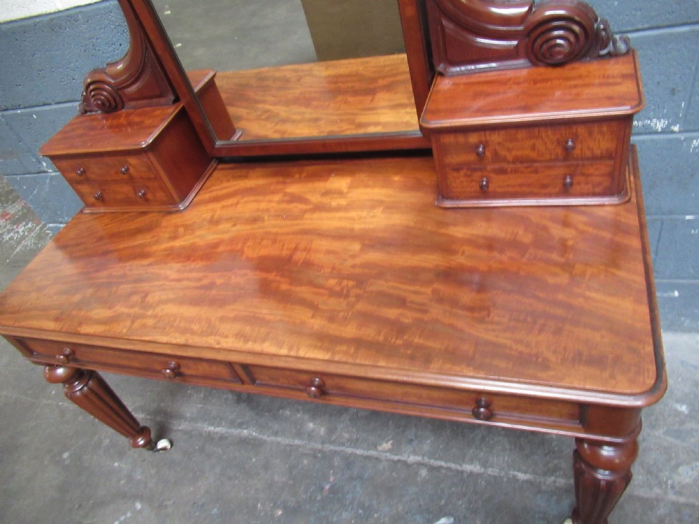 Victorian  period mahogany dressing table  View VII