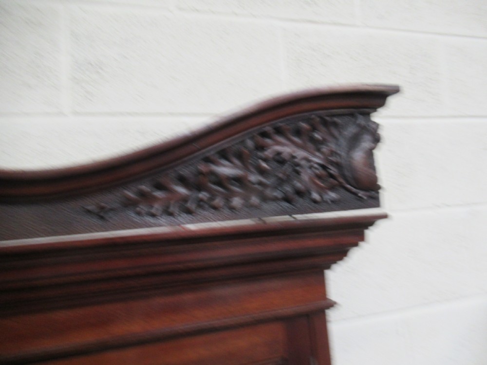 Victorian mahogany cupboard bookcase  View XVIII